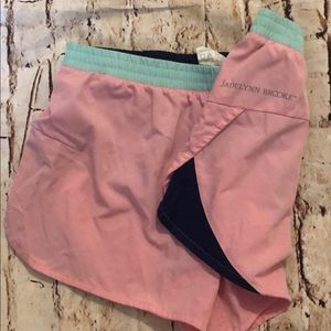 Jadelynn Brooke running shorts